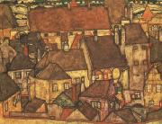 Yellow City (mk12) Egon Schiele